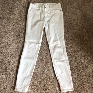 Jessica Simpson White Skinny Jeans